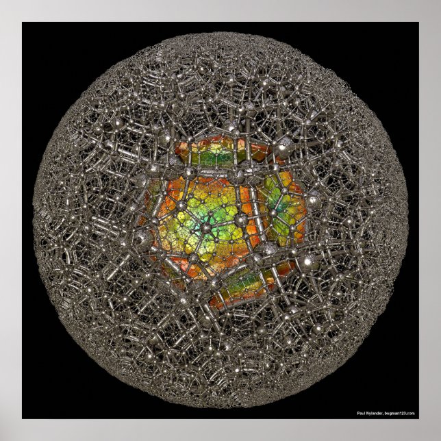 Póster (12,4) Bola de Poincaré (Frente)