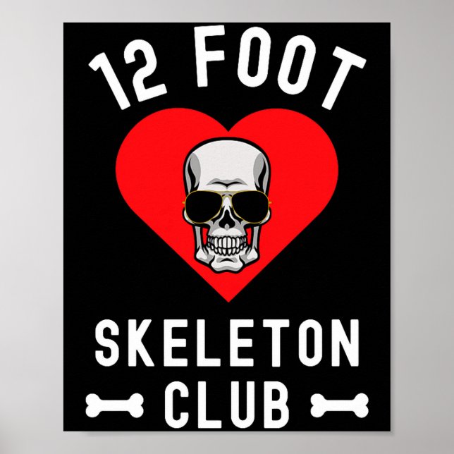 Póster 12 Foot Skeleton Club Giant Skelly Gles Valentine' (Frente)
