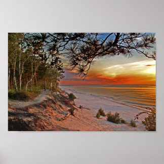 Póster 12 Mile Beach at Sunset