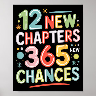 Póster 12 nuevos capítulos 365 oportunidades cita inspira