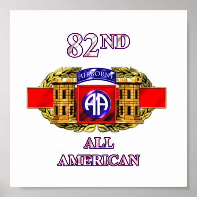 Póster 12B 82ª División Aérea (Frente)