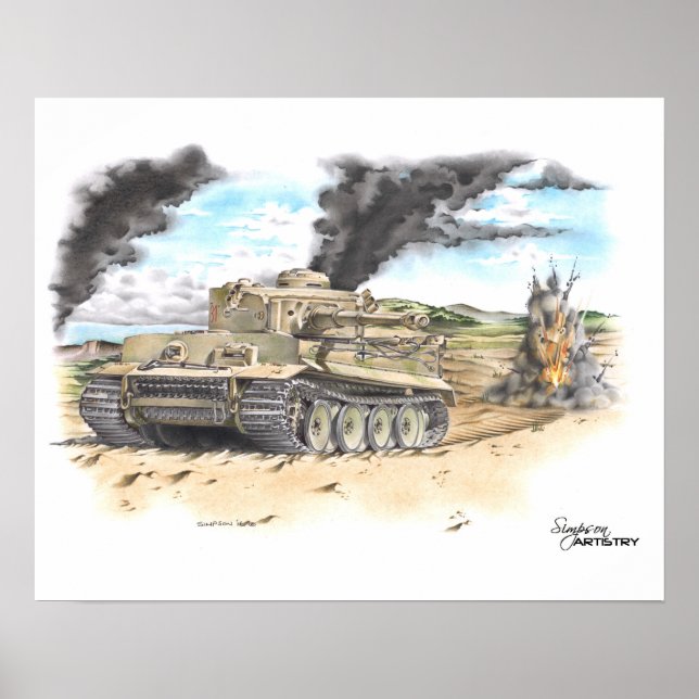 Póster 131 tigre (Frente)