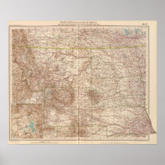 Póster 13637 Mont, ND, SD, Wyo, Neb