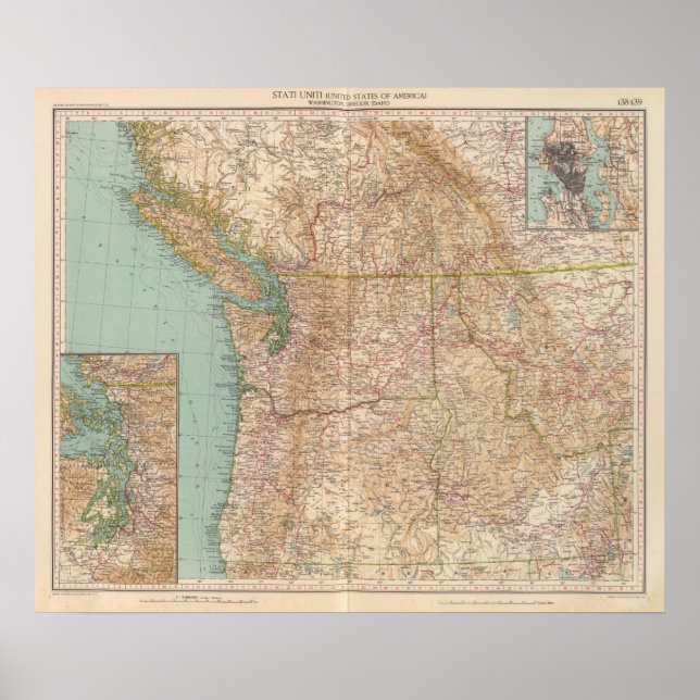 Póster 13839 Lavado, Ore, Ida (Frente)