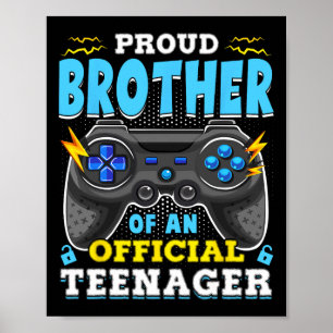 Póster 13.ª festividad de adolescente oficial del Hermano