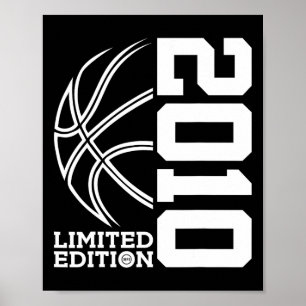Póster 13.º Birthday Basketball Limited Edition 2010
