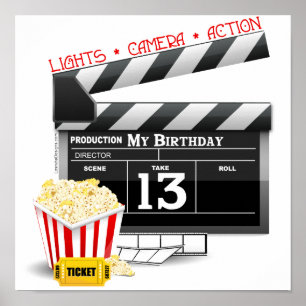 Póster 13.º Fiesta de cine de cumpleaños