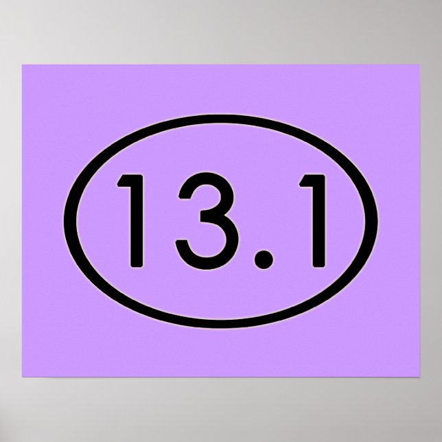 Póster 13,1 Miles Poster (Frente)