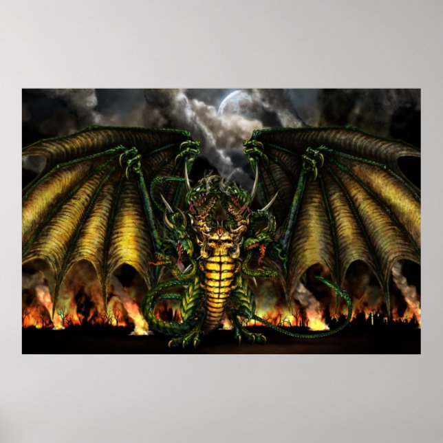 Póster 13 dragones (Frente)