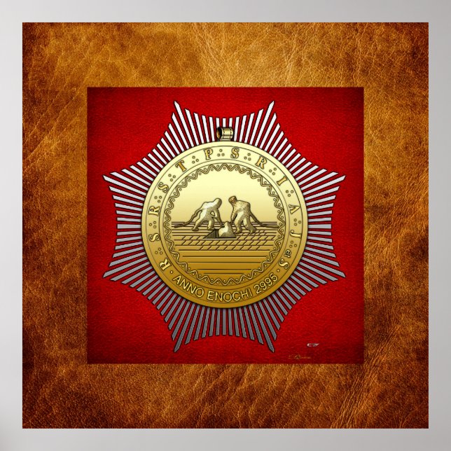 Póster 13° grado: Maestro del Noveno Arco (Frente)