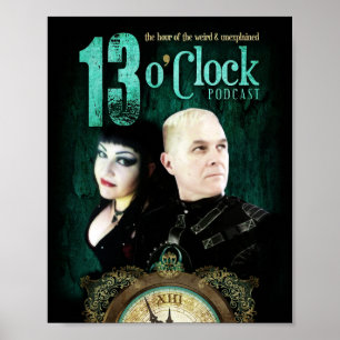 Póster 13 O'Clock 8x10 Pequeño Poster