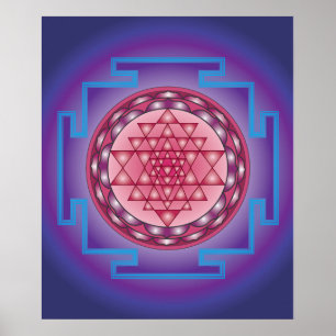 PÓSTER 13 SRI YANTRA - SANTUARIO