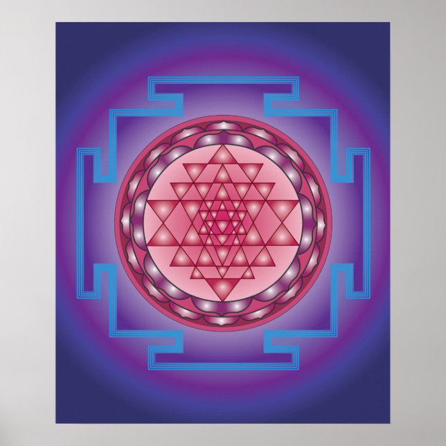PÓSTER 13 SRI YANTRA - SANTUARIO (Frente)