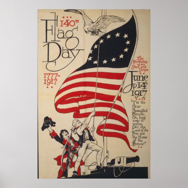 Póster 140th Flag Day (Frente)