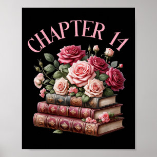 Póster 14 cumpleaños Capítulo 14 Libro de mujeres camiset