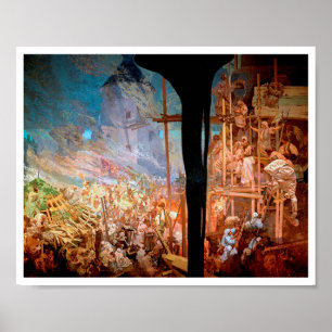 Póster #14 Defensa de Sziget contra los turcos, Mucha