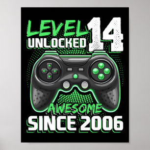 Póster 14 Desbloqueados Impresionantes Videojuegos 2006 1