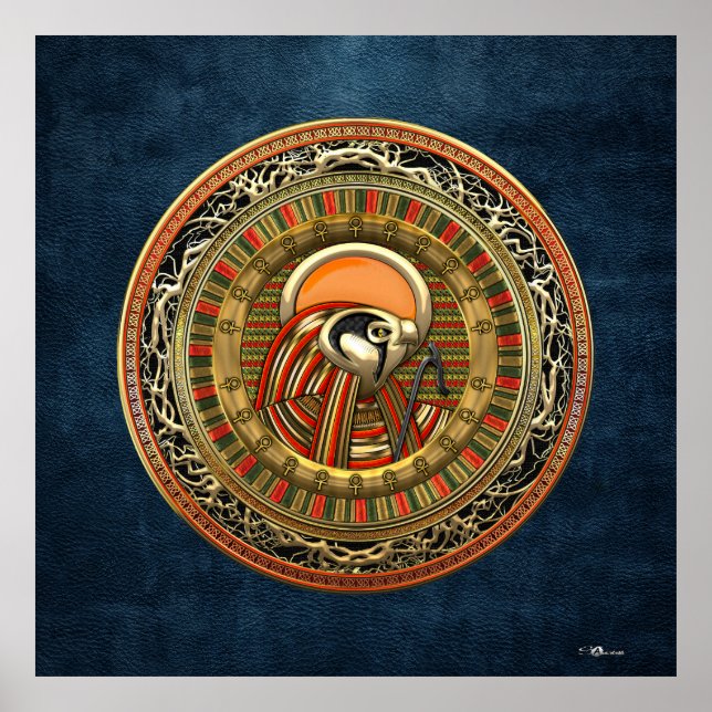 Póster [150] Dios Sol Egipcio Ra (Frente)