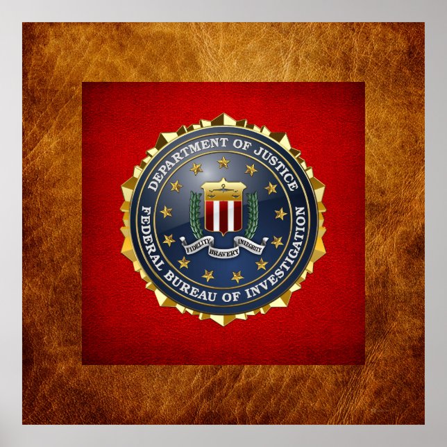 Póster [150] Edición Especial del FBI (Frente)
