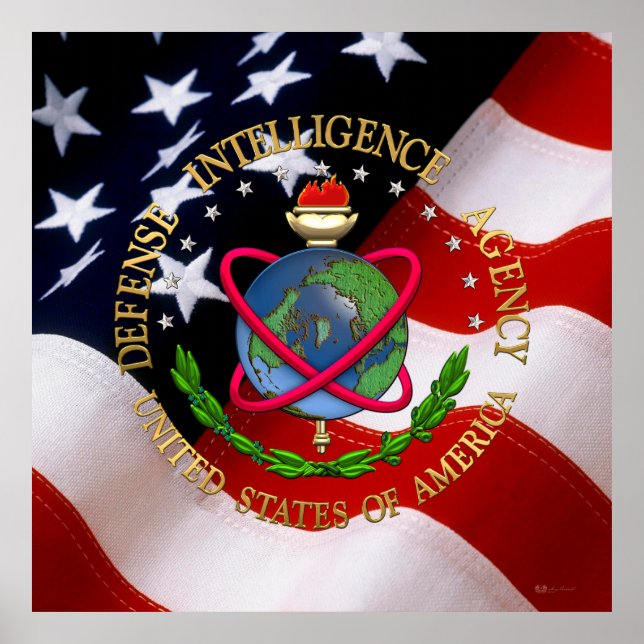 Póster [150] Organismo de Inteligencia de Defensa: DIA Sp (Frente)