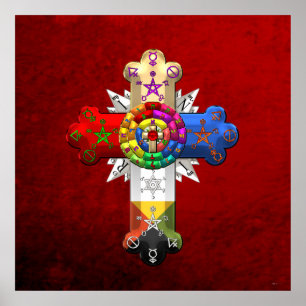 Póster [150] Rosy Cross (Rosa Croix)