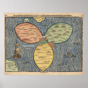 Póster 1581 World Map
