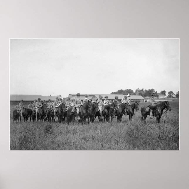 Póster 15.ª Banda de Caballería de los Estados Unidos, a  (Frente)