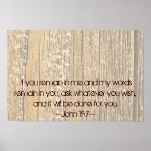 Póster 15:7 de Juan