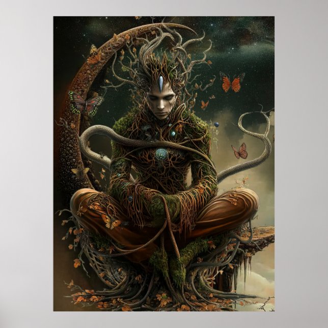 Póster *~* 15 FD3 Earth Keeper Guardian Mystical (Frente)