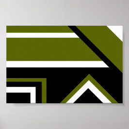 Póster 15 relojes ajustables Fondo en un Poster