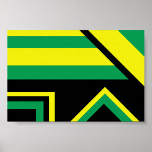 Póster 15 relojes ajustables Fondo en un Poster