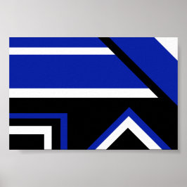 Póster 15 relojes ajustables Fondo en un Poster