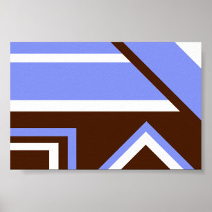 Póster 15 relojes ajustables Fondo en un Poster