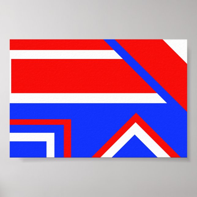 Póster 15 relojes ajustables Fondo en un Poster (Frente)