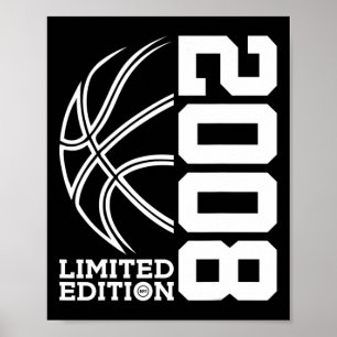 Póster 15th Birthday Basketball Limited Edition 2008 1
