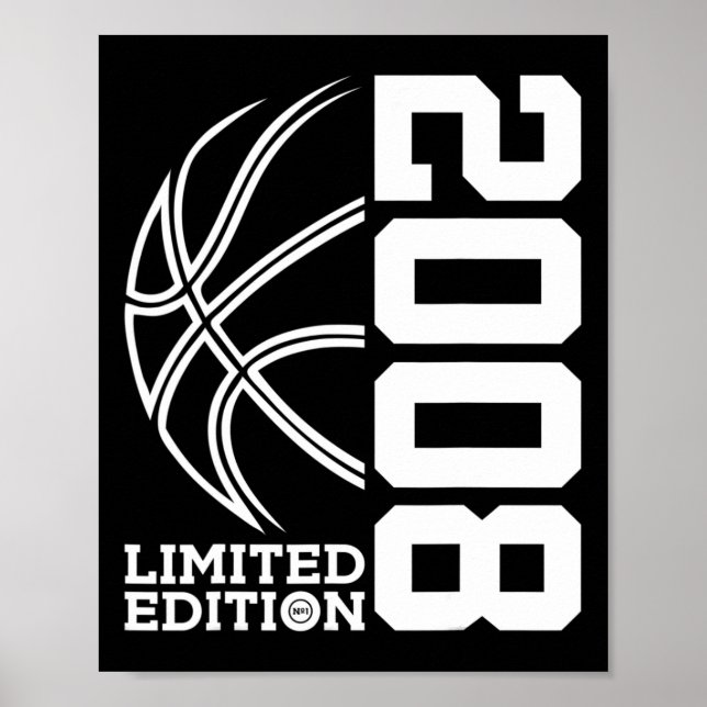 Póster 15th Birthday Basketball Limited Edition 2008 1 (Frente)