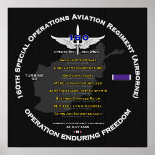 Póster 160th SOAR Mem1