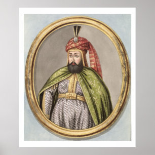 Póster 1612-40) sultanes IV de Amurath (Murad) (1623-40,