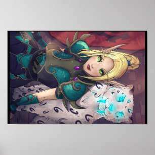 Póster 16,5" x 11" Gigi y poster de la congelación