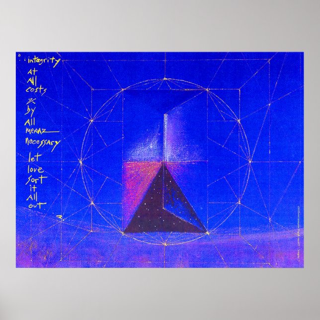 Póster 16. INTEGRIDAD DEMASIADO Poster/Impresión (Frente)