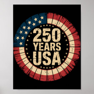 Póster 1776–2026 EE. UU. 250º Aniversario de la Independe