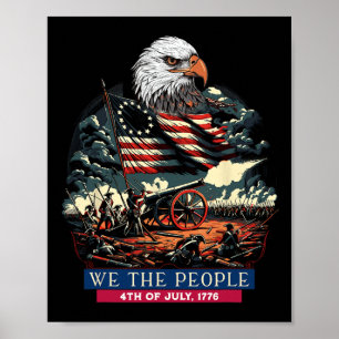 Póster 1776 Vida Libertad Búsqueda De Felicidad 4 De Juli