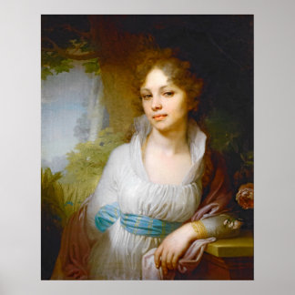 Póster 1797 - Retrato de M.I.Lopukhina