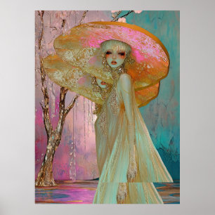 Póster *~* 17 FD2 Nouveau Fantasy Eéreal Dreamlike