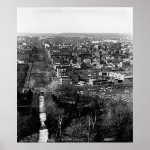 Póster 1859:  Washington, DC, the capital of the USA
