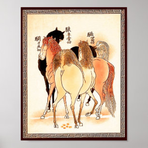 Póster 18    caballos: Llamada de la naturaleza