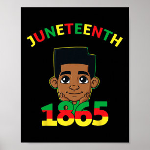 Póster 18 de junio de 1865 Guay Brown Skin King B