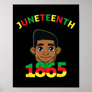 Póster 18 de junio de 1865 Guay Brown Skin King B