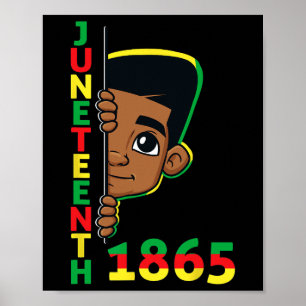 Póster 18 de junio de 1865 Guay Brown Skin King B