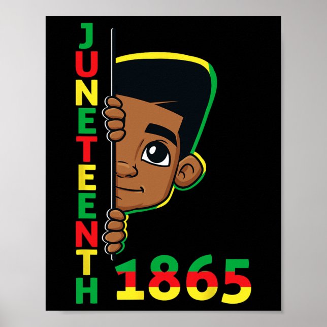Póster 18 de junio de 1865 Guay Brown Skin King B (Frente)